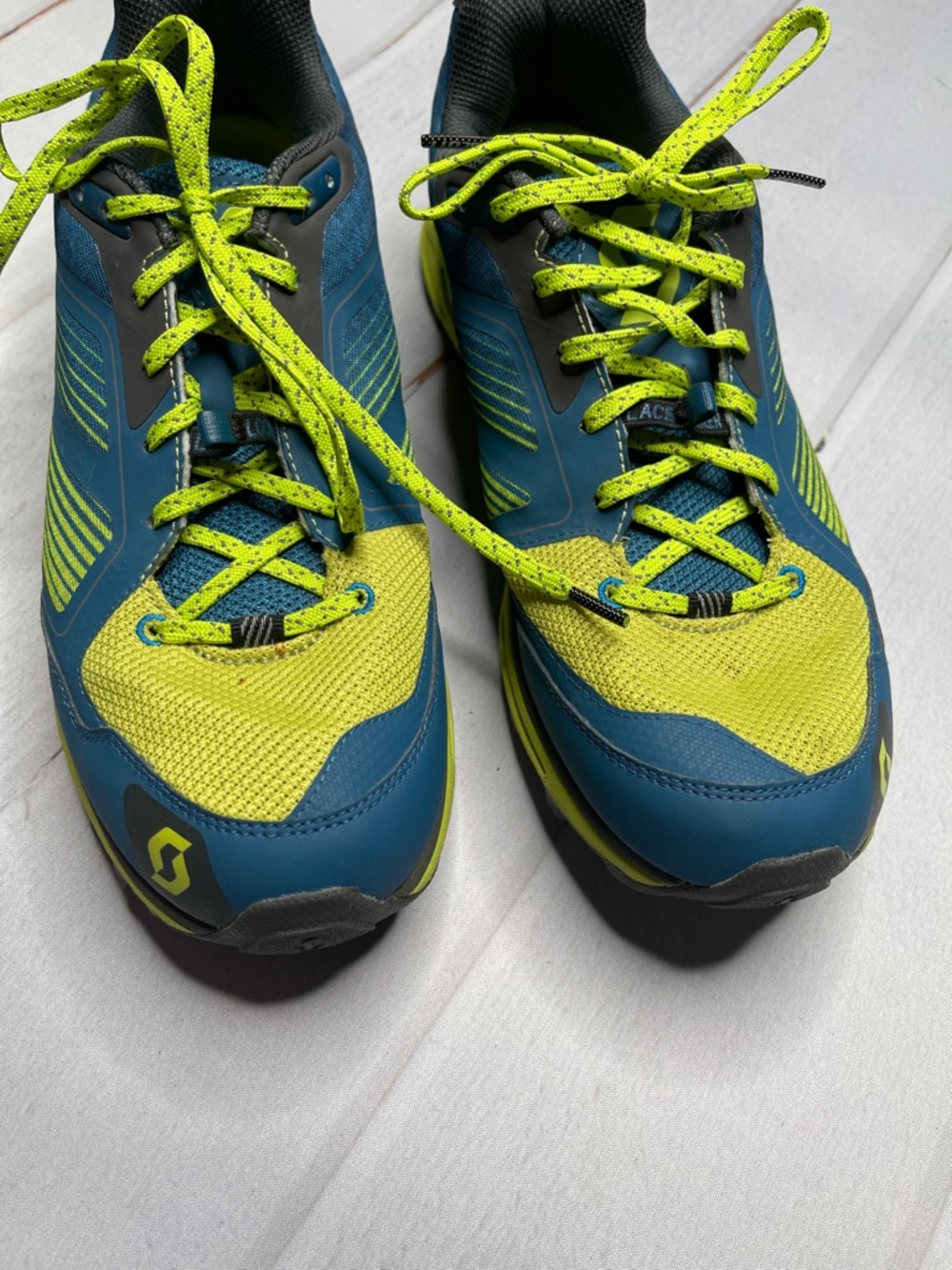 Scott Trail Shoes Eride 9.5 Men’s Kinabalu Supertrac Blue Sneakers Running - Picture 3 of 12